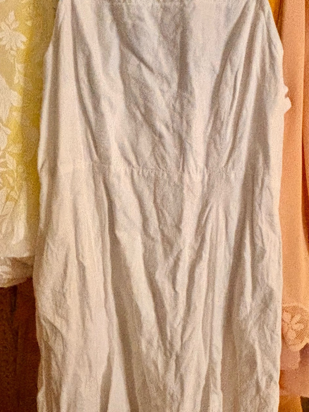 Versona White Linen-Blend Camisole